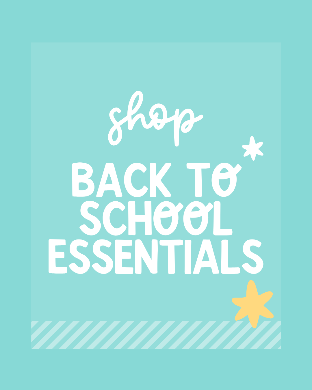 🎨 Back to School Essentials