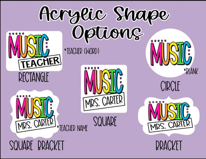 Rainbow Leopard Beaded Teacher Lanyard: Personalized Badge Holder